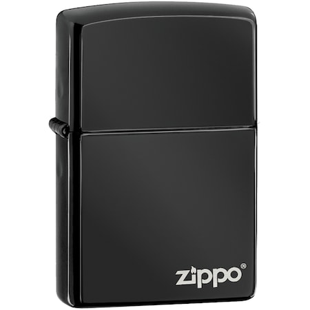 Zippo 2024 Zippo Ebony With W/Logo ZIP-24756ZL